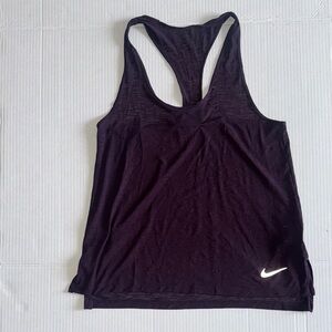 Nike Women's Dri-fit Tank with White Swoosh